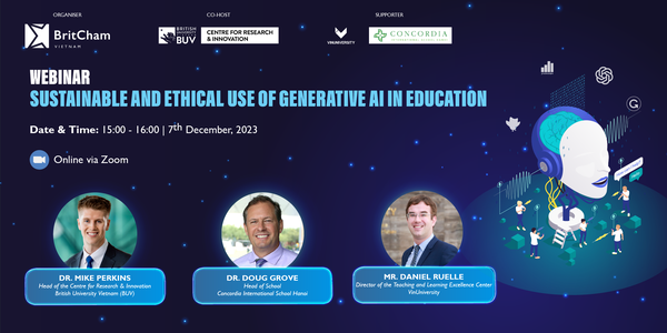 Webinar: Sustainable And Ethical Use Of Generative AI In Education ...